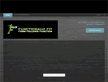 Tablet Screenshot of functionallyfitf3.com